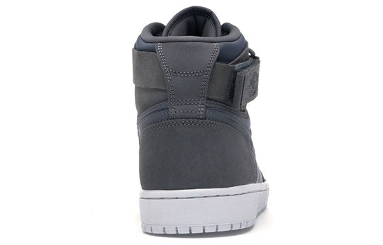 Air Jordan 1 High Strap 'Dark Grey' 342132-005 Retro Basketball Shoes  -  KICKS CREW