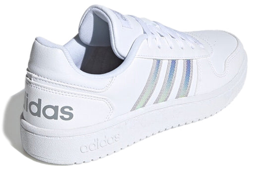 (WMNS) adidas Hoops 2.0 'White Silver' FW3535