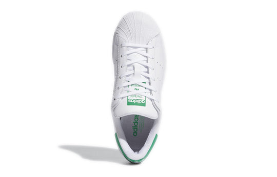 (GS) adidas Superstar Stan Smith J 'Cloud White Green' FX1014