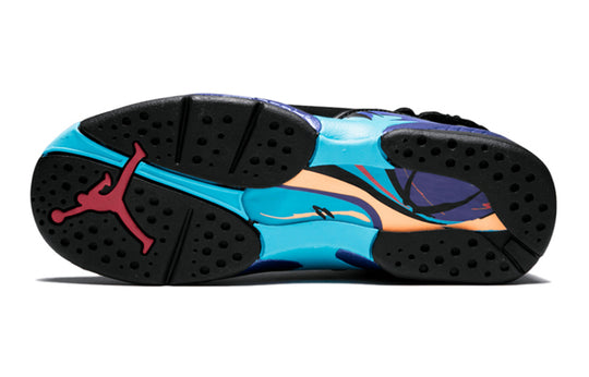 (GS) Air Jordan 8 Retro 'Aqua' 2015 305368-025 Retro Basketball Shoes  -  KICKS CREW