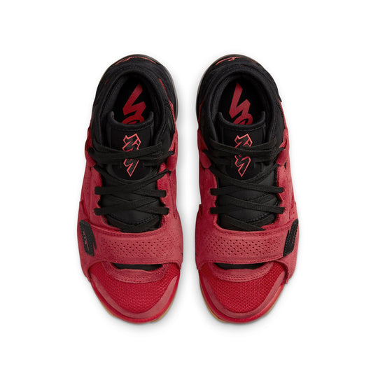 (GS) Air Jordan Zion 2 'Red Suede Gum' DV2463-600