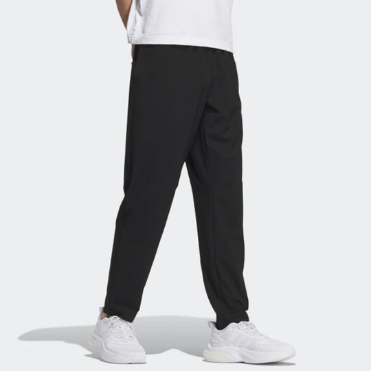 adidas New Quick-Drying Thin Running And Cycling Sports Pants 'Black' IP3977