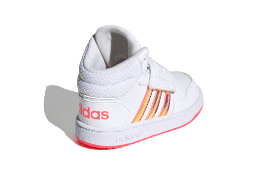 (TD) adidas neo adidas Hoops 2.0 Mid 'White Pink' FW7609