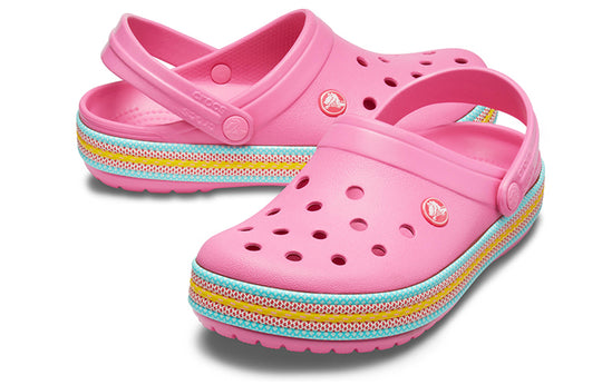 (WMNS) Crocs Crocband Beach Pink Sandals 205889-669