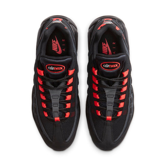 Nike Air Max 95 'Black Laser Crimson' DA1513-001 - KICKS CREW