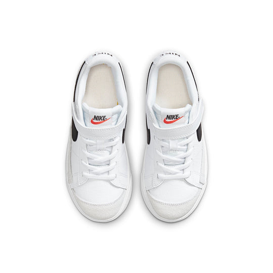 (PS) Nike Blazer Low '77 'White Black' DA4075-101