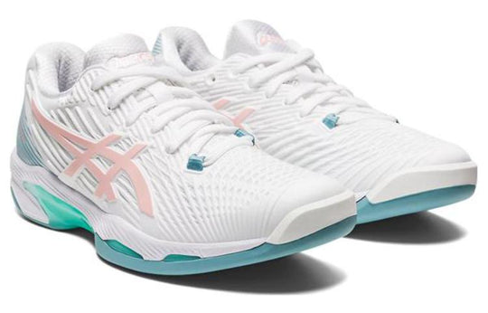 (WMNS) ASICS Solution Speed FF 2 Indoor 'White Frosted Rose' 1042A216-103