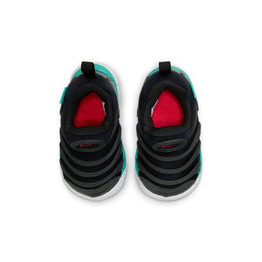 (TD) Nike Dynamo Free Low-Top Running Shoes Black/Blue 343938-029