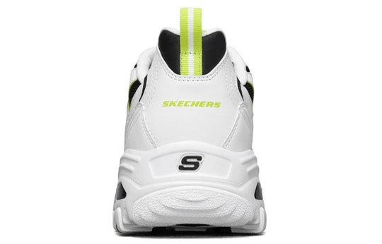 Skechers D'Lites 1.0 'Black Green White' 666142-WBLM