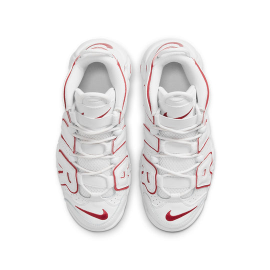 (GS) Nike Air More Uptempo 'White Varsity Red' 2021 DJ5988-100