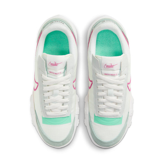 (WMNS) Nike Waffle Racer 2X 'White Green Red' CK6647-003