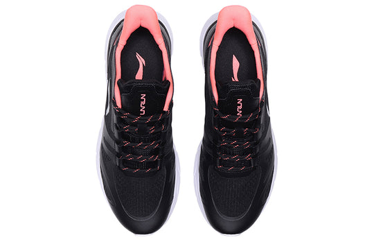 (WMNS) Li-Ning Running Shoes 'Black Pink' ARHQ114-1