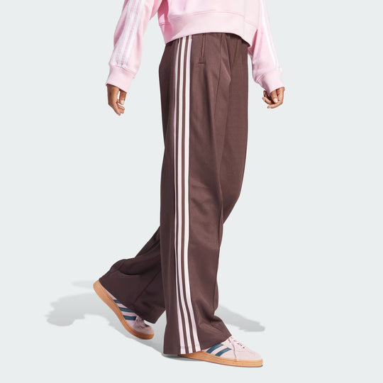 (WMNS) adidas originals Beckenbauer Track Suit Pants 'Brown' IR6093