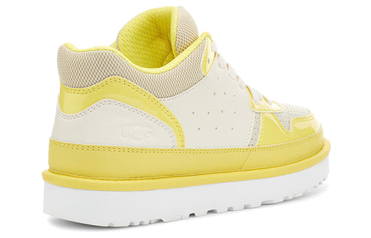 (WMNS) UGG Highland Casual Skateboarding Shoes Yellow White 1115810-WSSM