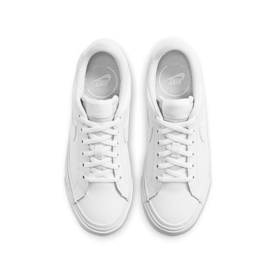 (GS) Nike Court Legacy 'Triple White' DA5380-104