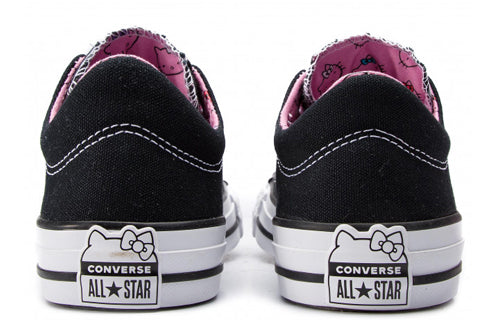 (WMNS) Converse Hello Kitty x Chuck Taylor All Star Madison Ox 'Black Prism Pink' 564630C