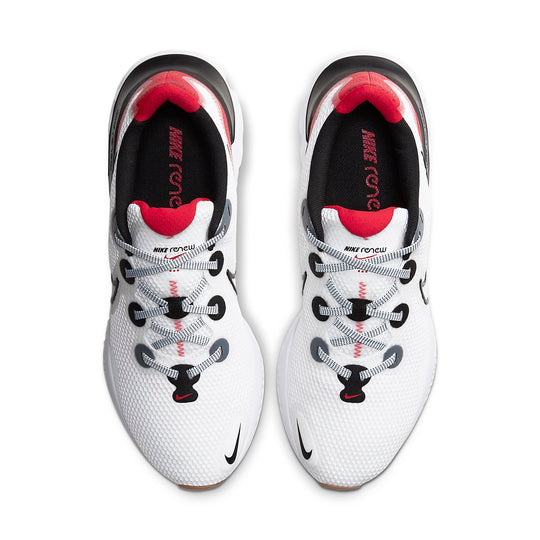Nike Renew Run 'White University Red' CW5231-100
