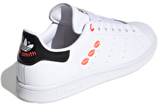 (WMNS) adidas originals Stan Smith 'White Black Orange' FY0265