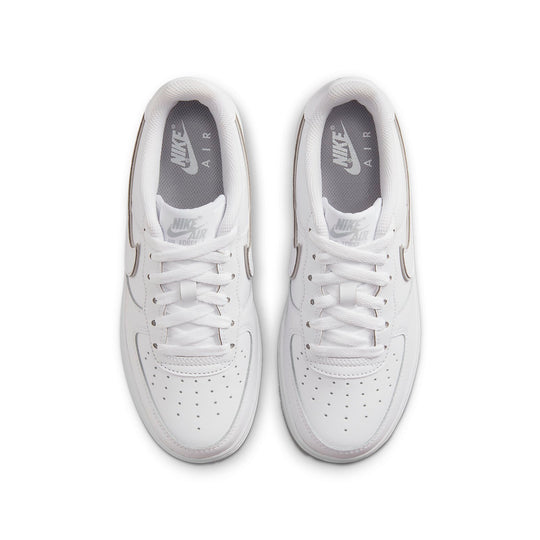 (GS) Nike Air Force 1 'White Wolf Grey Sole' DX5805-100