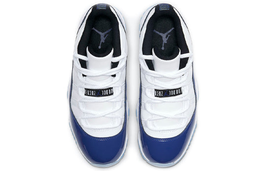 (WMNS) Air Jordan 11 Retro Low 'Concord Sketch' AH7860-100 Retro Basketball Shoes  -  KICKS CREW