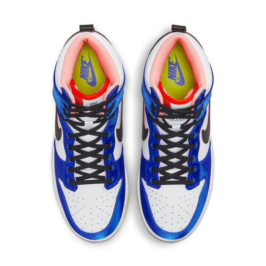 (WMNS) Nike Dunk High 'Blue Satin' DV2185-100