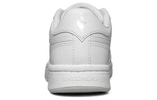 (WMNS) Skechers Downtown Low-Top Sneakers White 155190-WHT