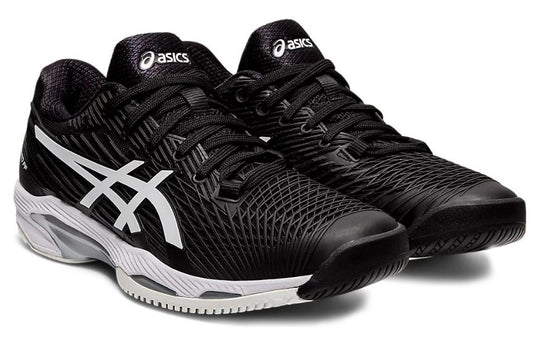 (WMNS) ASICS Solution Speed FF 2 'Black White' 1042A136-001