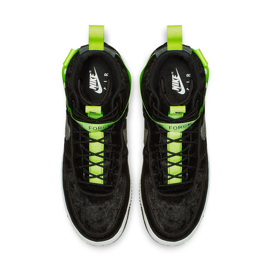 Nike Magic Stick x Air Force 1 High 'Black Velour' 573967-003