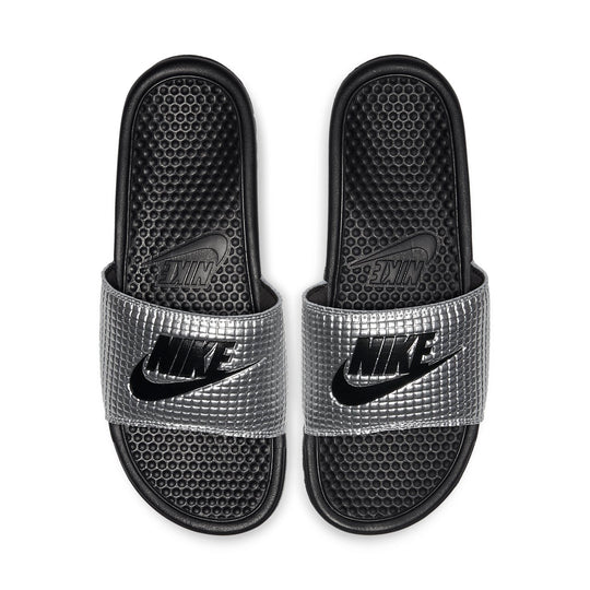 Nike Benassi JDI SE Slides Black/Silver CK0986-001