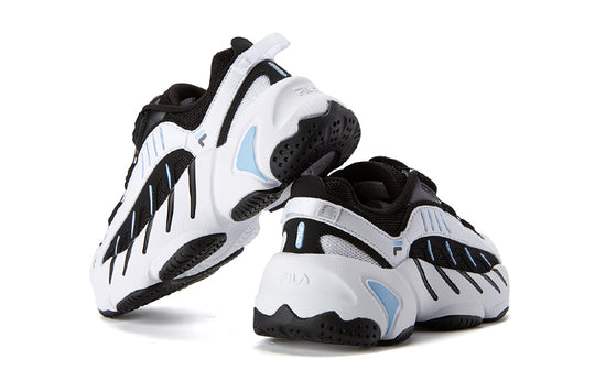(GS) FILA Retro Sport Shoes 'White Black Blue' K15B041112FBW