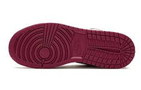 (GS) Air Jordan 1 Low 'Noble Red' 553560-604 Big Kids Basketball Shoes  -  KICKS CREW