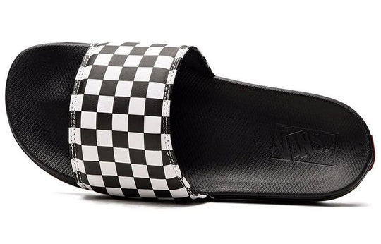 Vans Flip Flops La Costa Sports Slippers Unisex Black White Grid 'Black White' VN0A5HF5271