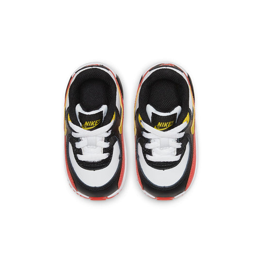 (TD) Nike Air Max 90 Leather 'Chrome Yellow Black Crimson' 833416-120