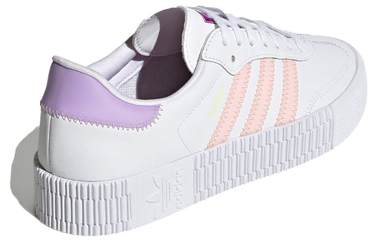 (WMNS) adidas originals Sambarose 'White Pink Purple' FX8103