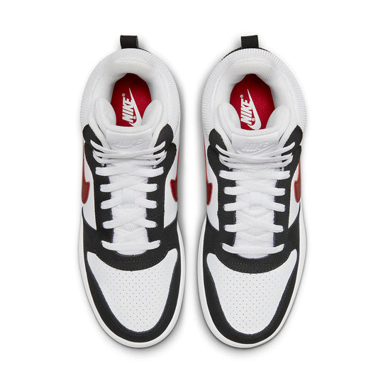 Nike Court Borough Mid 'White Red Black' 838938-104