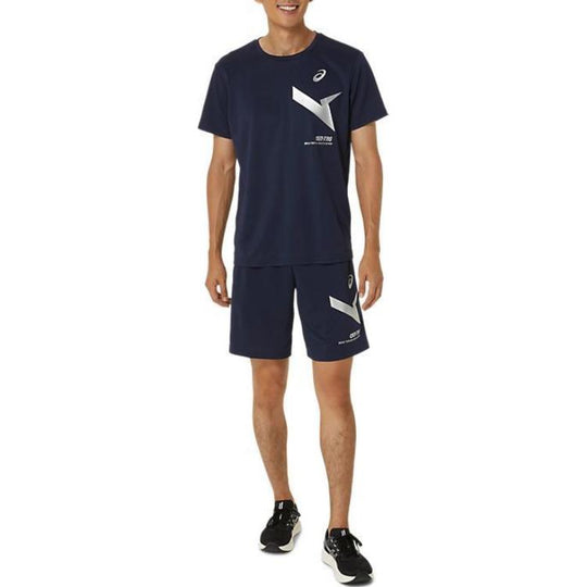 Asics A-I-M Dry Short Sleeve T-Shirt 'Midnight' 2031E555-400