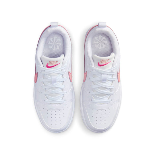 (GS) Nike Court Borough Low Recraft 'White Pinksicle' DV5456-111