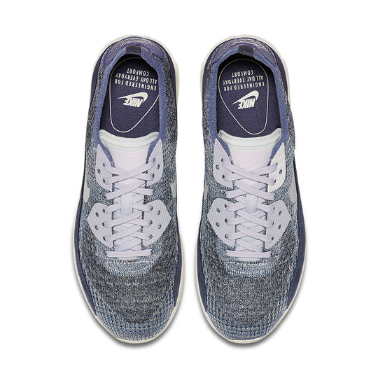 (WMNS) Nike Air Max 90 Ultra 20 Flyknit 'Grey White' 889694-400