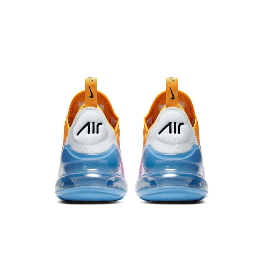 (WMNS) Nike Air Max 270 'University Gold' AH6789-702 Marathon Running Shoes/Sneakers  -  KICKS CREW