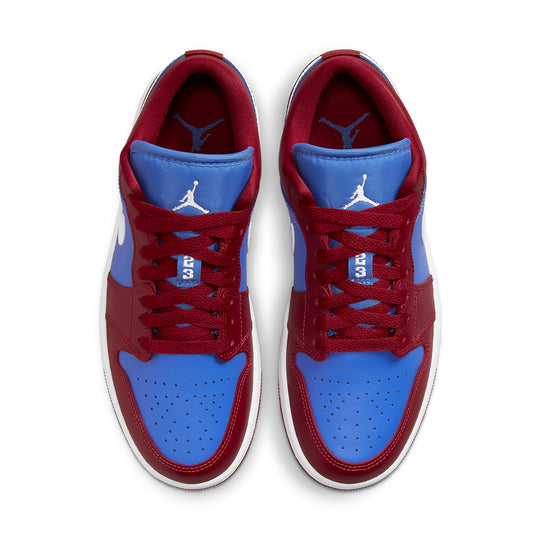 (WMNS) Air Jordan 1 Low 'Deep Red Blue' DC0774-604