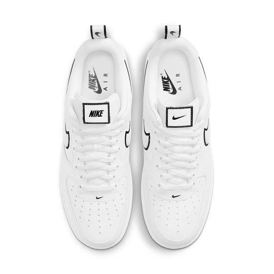 Nike Air Force 1 'White Black Outline Swoosh' DH2472-100