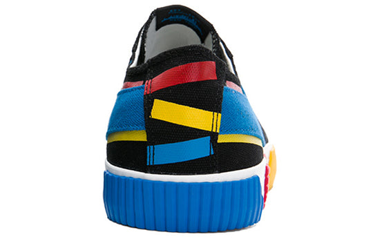 PONY Classic Canvas Shoes Black/Blue 02M1SH18BK