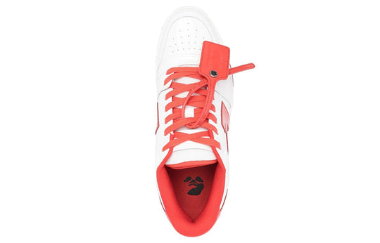 Off-White Out Of Office Low-Top Sneakers 'Red White' OMIA189S22LEA0020125