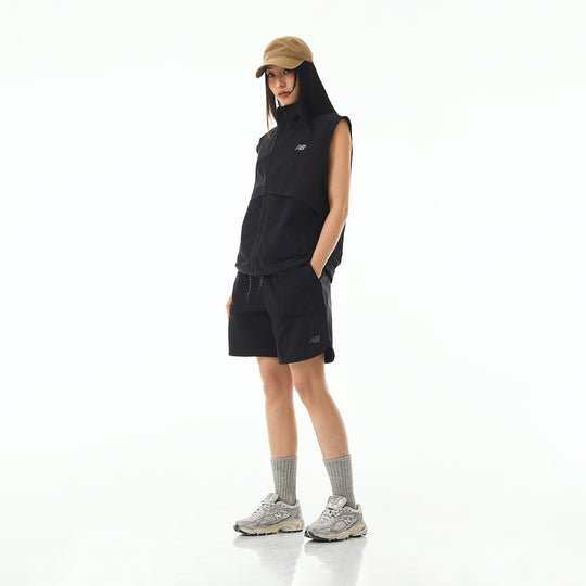 New Balance Woven Short With Mesh Pocket 'Black' NVE24171-BK