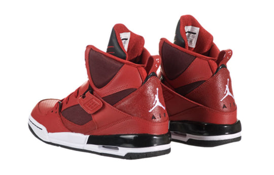 (GS) Air Jordan Flight 45 High 'Red Black' 524865-600 Big Kids Basketball Shoes  -  KICKS CREW