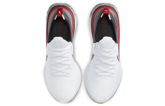 Nike React Infinity Run Flyknit 'White University Red' CW5245-100 Marathon Running Shoes/Sneakers  -  KICKS CREW