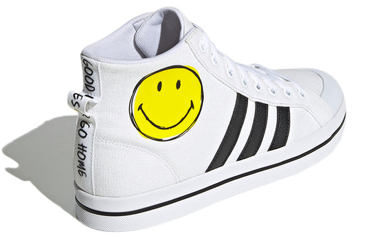 adidas Size 9 1/2 Skateboarding shoes Bravada Mid NEW very rare happy face