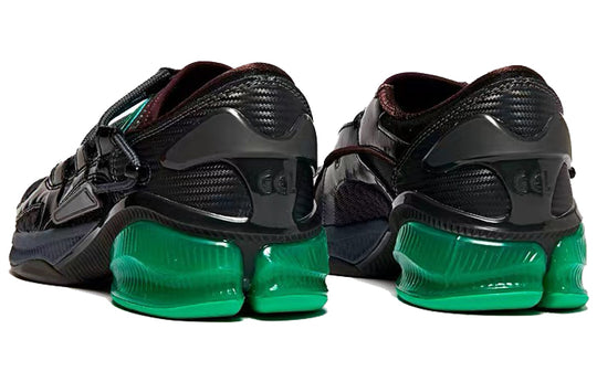 (WMNS) ASICS GEL-Aurania x Kiko Kostadinov Black Sneakers For 'Black Green Blue' 1022A338-020