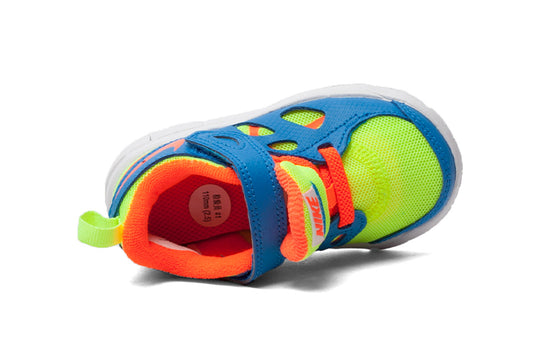 (TD) Nike Free Run 2 'Blue Green Orange' 443744-700