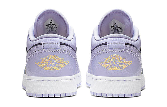 (GS) Air Jordan 1 Low 'Oxygen Purple' 554723-505 Big Kids Basketball Shoes  -  KICKS CREW